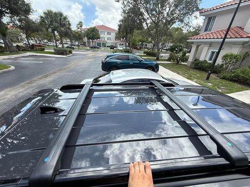 Lockable Roof Rack Cross Bars Compatible with KIA Telluride 2026 2027 Luggage Cargo Carrier Anti-Theft Metal Roof Rack Cross Rails in Saudi Arabia