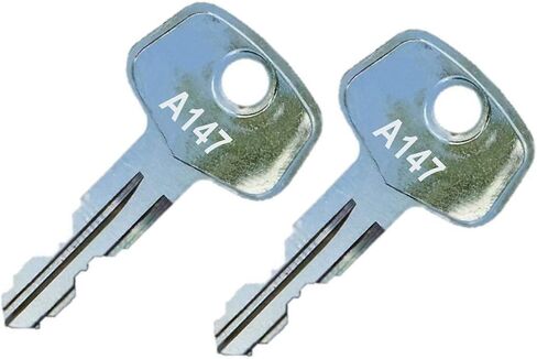 2 Yakima A147 Replacement Keys - Roof Racks, Rails, Cargo Box, Carriers, Crossbars, Haulers, Bags (Codes A131-A155 & A180) Better Than OEM! Whisp bar in Saudi Arabia
