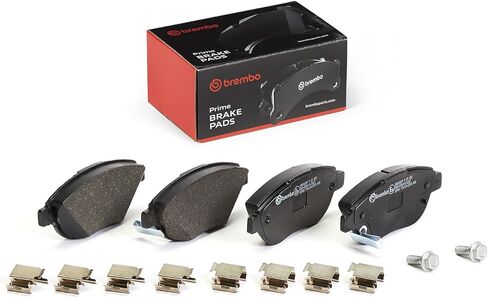 Brembo P23153 Low-Met Front Disc Brake Pad Set FIAT OE# 0000077366534 in Kuwait