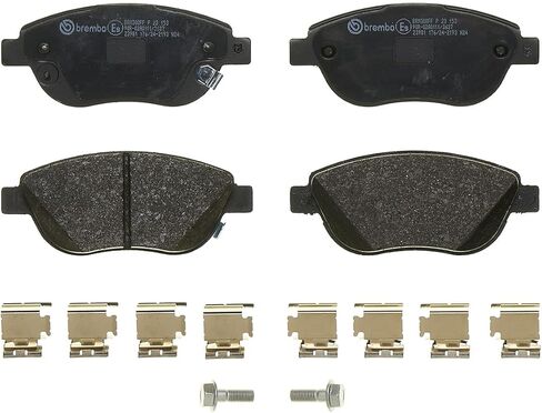 Brembo P23153 Low-Met Front Disc Brake Pad Set FIAT OE# 0000077366534 in Kuwait