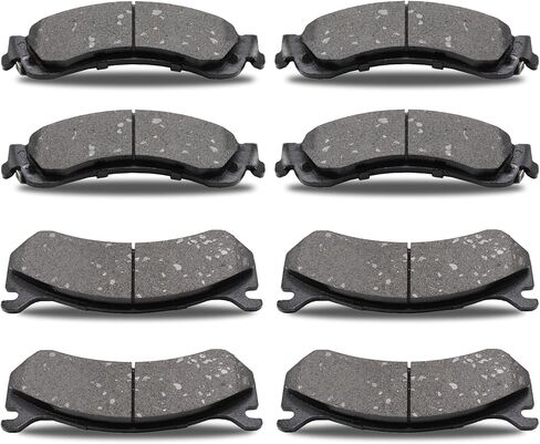 D785 D834 Front Rear Brake Pads Sets Compatible with GMC Sierra 1500/Yukon/Yukon XL,Cadillac Escalade/Escalade ESV/EXT,For Chevrolet Avalanche 1500/Silverado 1500 /Suburban 1500/Tahoe in Saudi Arabia