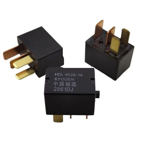 10pcs/lot Relay HDL-802A-1a 12V Automobile Motorcycle Relay 4pins in Saudi Arabia