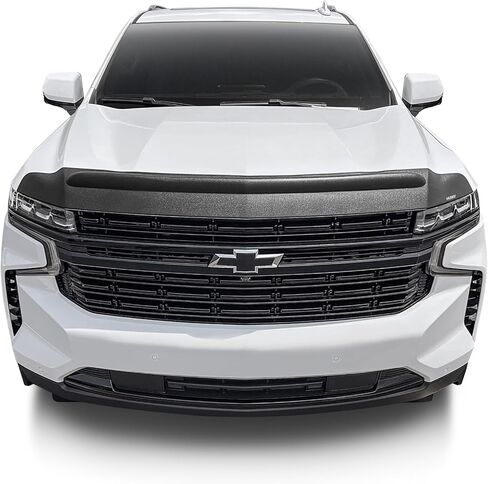 Husky Liners Aeroskin II Hood Protector | Fits 2014-2015 Chevrolet Silverado 1500 | Low Profile Deflector/Bug Shield - 1 pc., Textured Black | 2830062 in Kuwait