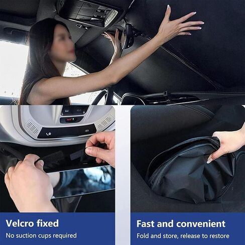 1pc Windshield Sunshade for 1994-2002 Dodge Ram 2500/3500, Custom Fit Front Window Sun Visor Protector Foldable Heat Shield Cover UV Block in Saudi Arabia