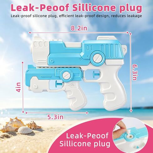 2-Pack Pet Water Spray Gun, Cat Trining Water Gun Dog Training Sprayer with Leak-Proof Silicone Plug, Extra Large Water Tank, Detachable & Easy to Assemble Pet Training Spraye in Saudi Arabia