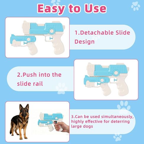 2-Pack Pet Water Spray Gun, Cat Trining Water Gun Dog Training Sprayer with Leak-Proof Silicone Plug, Extra Large Water Tank, Detachable & Easy to Assemble Pet Training Spraye in Saudi Arabia
