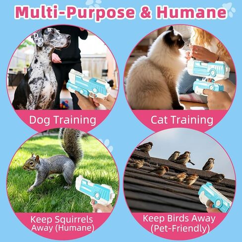 2-Pack Pet Water Spray Gun, Cat Trining Water Gun Dog Training Sprayer with Leak-Proof Silicone Plug, Extra Large Water Tank, Detachable & Easy to Assemble Pet Training Spraye in Saudi Arabia