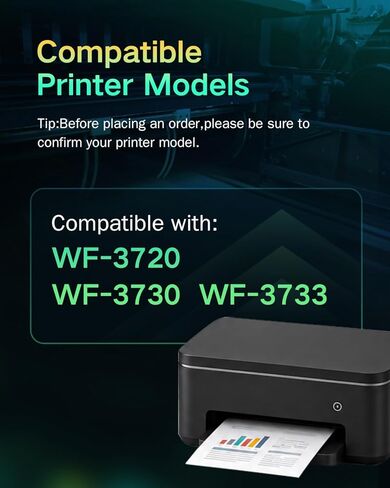 مجموعة بديلة معاد تصنيعها لخراطيش الحبر 702XL ذات إنتاجية عالية لطابعة Epson Workforce Pro WF-3733 WF-3720 WF-3730 (5 عبوات) in Kuwait