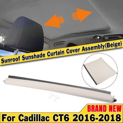 for Cadillac CT6 2016-2019 Sunroof Sun Shade Curtain Shade Cover Assembly in Saudi Arabia
