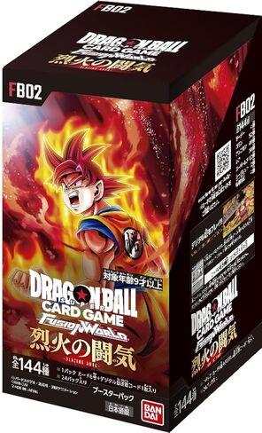 BANDAI TCG：Dragon Ball Super Card Game Fusion World Blazing Aura Booster Box FB02 Japanese in Saudi Arabia