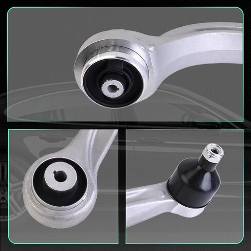 Suspension Control Arm Kit Front Upper & Lower with Ball Joint and Bushing, Complete 8-Piece Assembly Compatible with Audi Q7 2017–2019, Replace RK643620 in Saudi Arabia