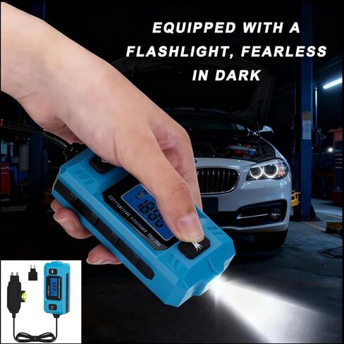 Automotive Circuit Fault Probe Tester Kit, High-Precision Current Tester 20A 48v Electric Car Fuse Tester Automotive for Road Test Tools Built-in Front Light with Blue Backlit LCD Screen (KIT A) in Saudi Arabia