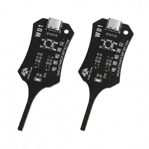 Inductance Tester Motherboard Coil Detector, High Sensitivity Electromagnetic Induction Tool for PC & Smartphone Repair, Type-C Powered Quick Fault Check Diagnostic Tool 2PCS in Kuwait