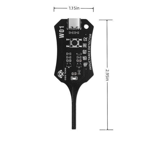 Inductance Tester Motherboard Coil Detector, High Sensitivity Electromagnetic Induction Tool for PC & Smartphone Repair, Type-C Powered Quick Fault Check Diagnostic Tool 2PCS in Kuwait