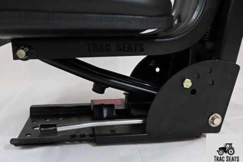 مقعد تعليق الجرار باللون الأسود يناسب طراز FORD/NEW HOLLAND TRIBACK STYLE 4000 4100 4110 4330 4600 4610 TRAC BRAND (الشحن في نفس اليوم - يتم التوصيل خلال 1-4 أيام عمل) in Kuwait