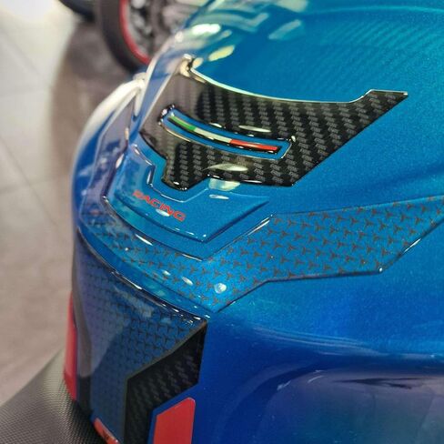 ملصقات ثلاثية الأبعاد للدراجة النارية من الراتنج متوافقة مع Aprilia RS 660 2025-2026 Blue Marlin. قبضة حماية لخزان الدراجة من الصدمات والخدوش. ملصق 3D الراتنج أداة موتو in Kuwait