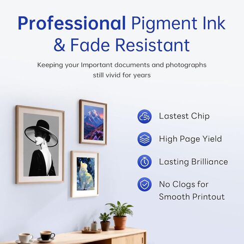 MEGAIN LC506XL Ink Cartridges High Yield Replacement for Brother LC506 LC506XL LC506XXL LC 506 Ink Cartridges with INKvestment MFC-J4355DW MFC-J4555DW MFC-J4557DW, 2500 Pages (1 Black) in Kuwait
