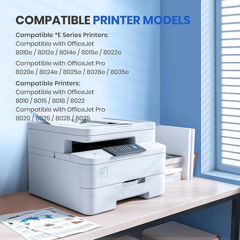 910XL Ink Cartridges Compatible Replacement for HP 910XL Ink cartridges Combo Pack to use with fficeJet 8020 8025 8035 Printer( 4 Pack) in Saudi Arabia