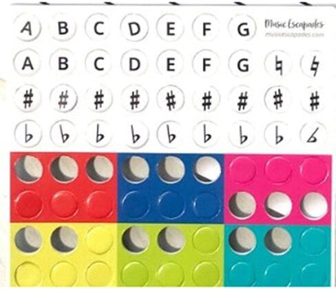 Magnetic Dry-Erase Board Note Reading Board for Piano Teacher & Music Classroom Gift in Saudi Arabia