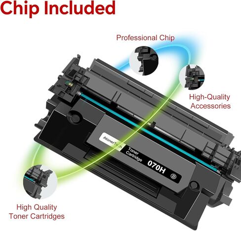 070H / 070 High Yield Toner Cartridge (4-Pack) Compatible Replacement for Canon 070H/070/CRG-070 Toner Cartridge with Canon imageCLASS MF465dw MF462dw LBP247dw LBP246dw Printers - High Capacity Ink in Saudi Arabia