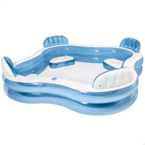 Intex 56475EP Swim Center Family Lounge Inflatable Pool, 90" X 90" X 26", for Ages 3+ in Kuwait