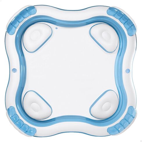 Intex 56475EP Swim Center Family Lounge Inflatable Pool, 90" X 90" X 26", for Ages 3+ in Kuwait