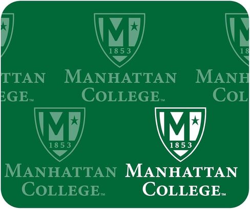 Mouse Pad, Fabric, Manhattan College Standard/Mascot Repeat in Kuwait