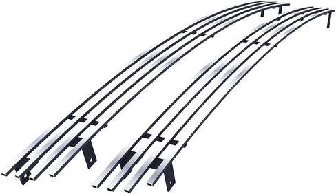 APS Premium 304 Stainless Steel Chrome Horizontal Billet Grille Grill Insert Compatible with Chevy Silverado 1500 1999 2000 2001 2002 & 00-06 Suburban Tahoe Main Upper N19-S86058C in Kuwait