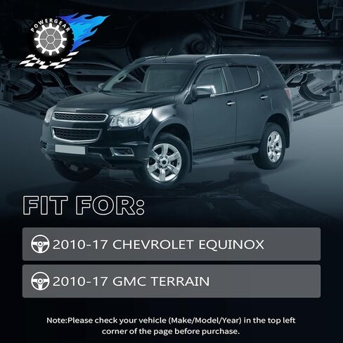 POWERGEAR 8Pcs Front Lower Control Arm With Ball Joint Sway Bar Inner & Outer Tie Rods Suspension Kit Compatible With 2010 2011-2017 Chevrolet Equinox, 2010-2017 GMC Terrain in Kuwait