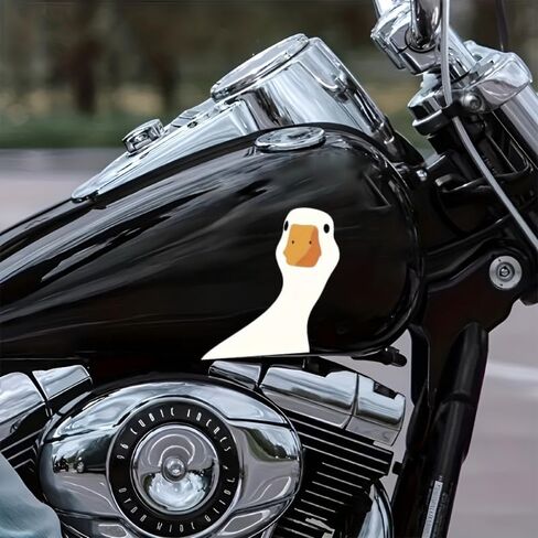 Cute 5.5-Inch Duck Car Stickers - Waterproof Vinyl car Decal, Durable Car Decals & Bumper Stickers for Vehicles, Laptops, Suitcases, Refrigerators, Wall Decoration in Saudi Arabia