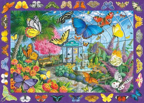 Ravensburger USA Jigsaw Nationals - The Butterfly Place - 1000 Piece Jigsaw Puzzle - Charming Nature Scene by Ingrid Slyder - Calming and Beautiful Artwork - Ages 14 and Up in Kuwait
