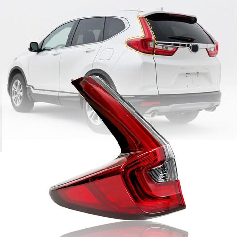 LED Tail Light Compatible with 2020 2021 2022 Honda CRV CR-V Replacement for HO2804122 33550-TLA-A21 Outer Taillight Rear Lamp Left Driver Side in Saudi Arabia