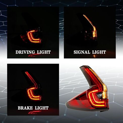 LED Tail Light Compatible with 2020 2021 2022 Honda CRV CR-V Replacement for HO2804122 33550-TLA-A21 Outer Taillight Rear Lamp Left Driver Side in Saudi Arabia