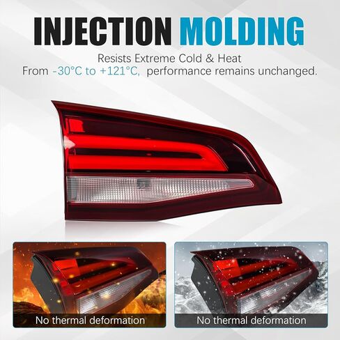 Inner Tail Light Assembly for Chevrolet Equinox 2022-2024, LED Rear Brake Turn Signal Inner Tail Lamp Taillight Assembly for Chevy Chevrolet Equinox 2022 2023 2024 Replacement, Driver Side in Saudi Arabia