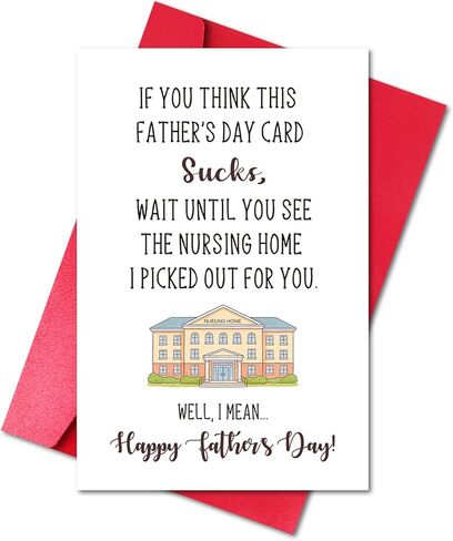 LYMEQING Heartfelt Double-Sided Father's Day Card for Son-in-Law from Parents in Law, Heartwarming Double-Sided Father's Day Card for Son in Law Dad in Saudi Arabia