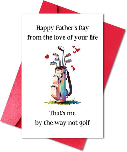 LYMEQING Heartfelt Double-Sided Father's Day Card for Son-in-Law from Parents in Law, Heartwarming Double-Sided Father's Day Card for Son in Law Dad in Saudi Arabia