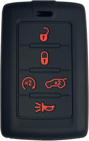 Key Fob Cover Cherokee L Wagoneer : 5 Buttons Remote Case Protector Fit for Jeep Cherokee L Grand Wagoneer Grand Cherokee 68377534 68469565AA M3NWXF0B1 68469565 2021 2022 2023 2024 (Pink) in Saudi Arabia