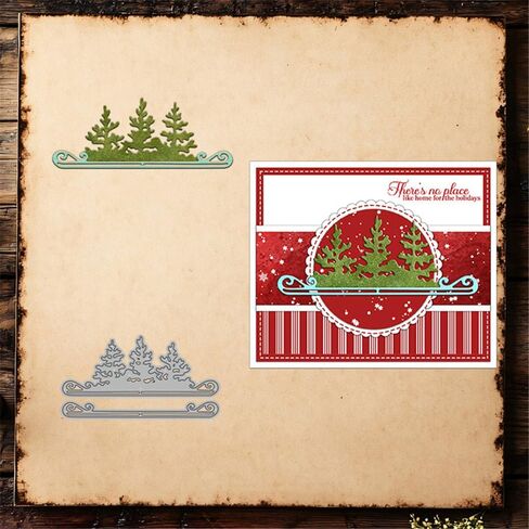 عيد الميلاد يترك الكلمات HO HO HO Joy Die Cuts DIY الخياطة قطع معدنية يموت لصناعة البطاقات اليدوية الإستنسل المهرجانات سكرابوكينغ ألبوم ورقة كرافت قالب in Kuwait