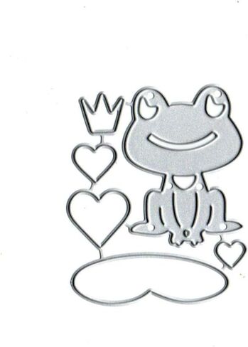 Frog-Themed Metal Die Cuts,Merry Christmas Squqre Frame Cutting Dies Cut Stencils DIY Scrapbooking Decorative Embossing Paper Party Wedding Card Making in Saudi Arabia