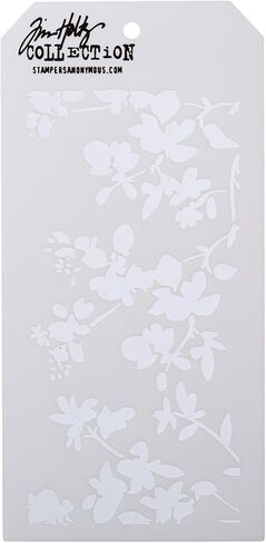 Stampers Anonymous Tim Holtz Layered Stencil 4.125"X8.5", Blossom in Kuwait