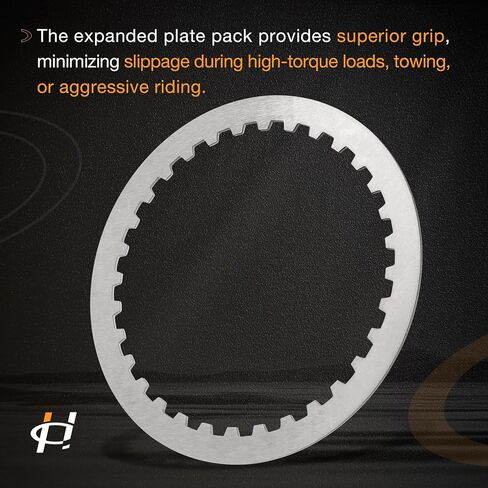 19PCS Twin Cam Extra Clutch Friction Plate Steel Disc Kit Compatible with 1998-2017 Harley Softail Touring Dyna Trike Twin Cam Models, 1998-1999 Evolution 1340 Replace#- 37980-10, 307-30-10013 in Kuwait