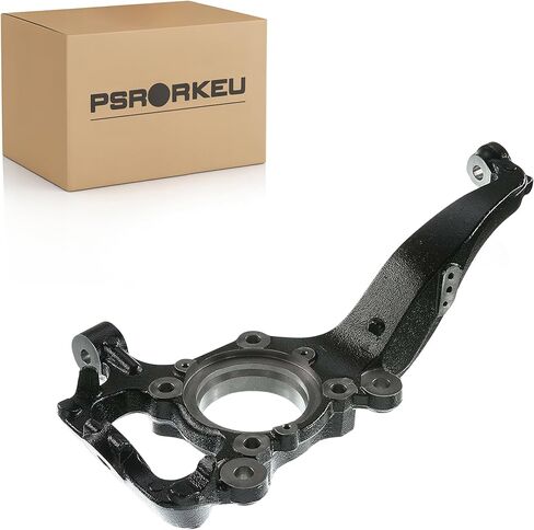 Front Left Driver Side Steering Knuckle Compatible with 2000-2004 Ford Focus 2.0L 2.3L - Replaces 698-223 2M5Z3K186AB YS4Z3K186CB Wheel Spindle Hub Assembly in Kuwait