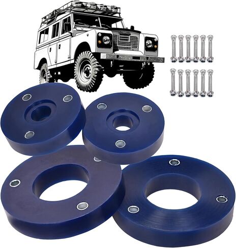 AUTOACER 4pc Front & Rear Spacers 1.2" / 30mm Leveling Lift Kit in PU for DISCOVERY III / LR3 (L319) 2005-2009, DISCOVERY IV / LR4 (L319) 2010-2016 & Range Rover Sport (L320) 2005-2013 in Saudi Arabia