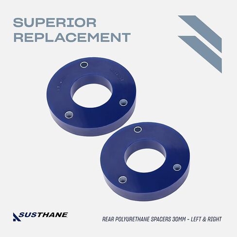AUTOACER 4pc Front & Rear Spacers 1.2" / 30mm Leveling Lift Kit in PU for DISCOVERY III / LR3 (L319) 2005-2009, DISCOVERY IV / LR4 (L319) 2010-2016 & Range Rover Sport (L320) 2005-2013 in Saudi Arabia