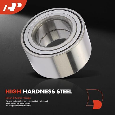 A-Premium 2 x Front Wheel Bearing Compatible with Hyundai Elantra 1996-2000, Accent 2000-2017, Tiburon 1997-2001 & Kia Rio/Rio5 2006-2011, FWD in Kuwait
