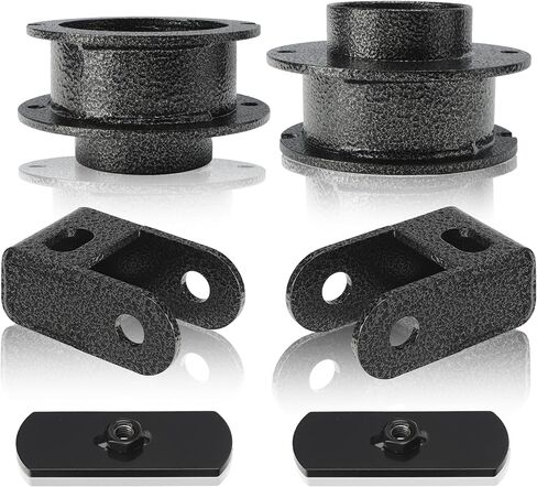 2.5 Inch Front Leveling Kit for 2014-2025 Ram 2500 4WD & 2013-2025 Ram 3500 4WD, Front Lift Spacers with Shock Extension Brackets, Balanced HD Stance, Added Front Clearance in Saudi Arabia