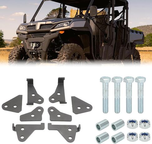 2" Lift Kit for CF Moto UFORCE 1000 / 1000XL (2020-2024), Bolt-On Installation, Fits 28" Tires, Powder Coated Steel Brackets in Kuwait
