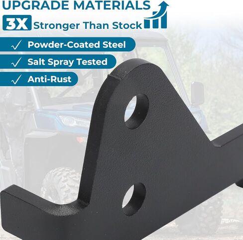 2" Lift Kit for CF Moto UFORCE 1000 / 1000XL (2020-2024), Bolt-On Installation, Fits 28" Tires, Powder Coated Steel Brackets in Kuwait