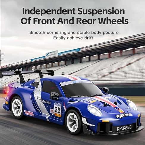 WLtoys 1:28 Scale RC Rally Cars, 30KPH 4WD RTR High Speed RC Racing Car with LED Lights and Gyroscope, Professional Chassis 2.4G RC Car for Teens Adults in Saudi Arabia