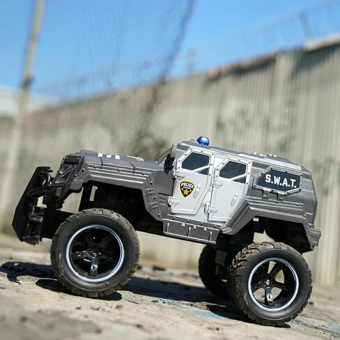 World Tech Toys S.W.A.T. Truck 1: 14 RTR Electric RC Monster Truck in Saudi Arabia